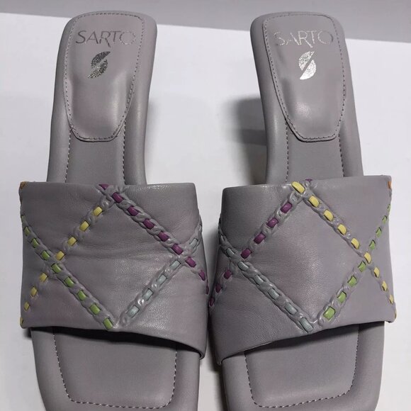 Franco Sarto Women’s Betty, Slide Open Toe Sandals, Size 7M - Picture 3 of 6